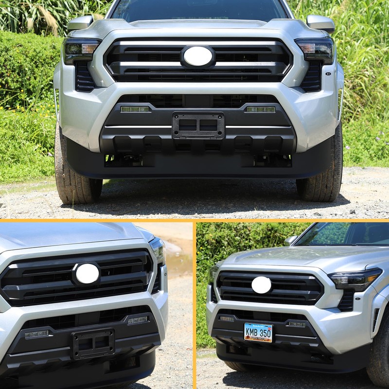License Plate Frame Bracket Compatible with Toyot@ Tacoma 2024 2025,ABS