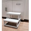 YAKANJ Step Stools for Adults Kids,Heavy Duty Sturdy Step Stool