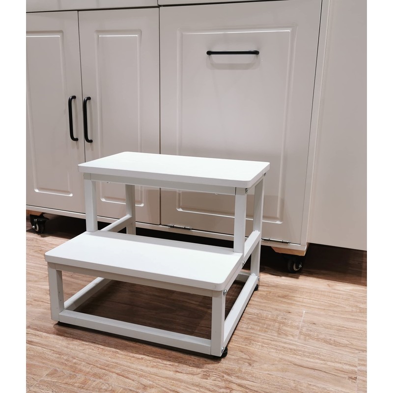 YAKANJ Step Stools for Adults Kids,Heavy Duty Sturdy Step Stool