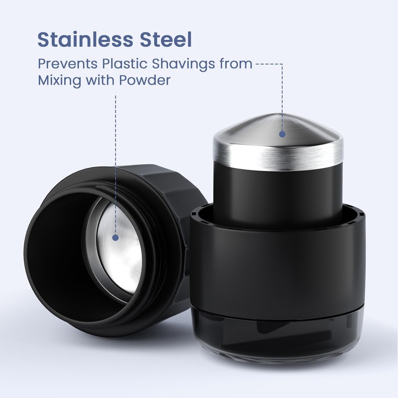 ​​Renmingfed 3-in-1 Pill Crusher Pill Cutter with Storage Box，Pill Grinder