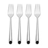 Towle Living Wave Forged Stainless Steel Dinner Fork, Set of