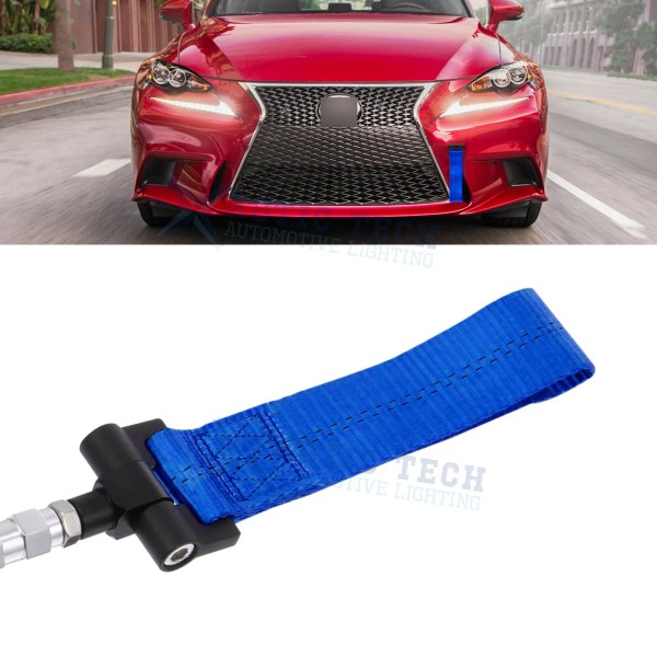 Xotic Tech Blue Bumper Track Sports Racing Tow Hook Strip