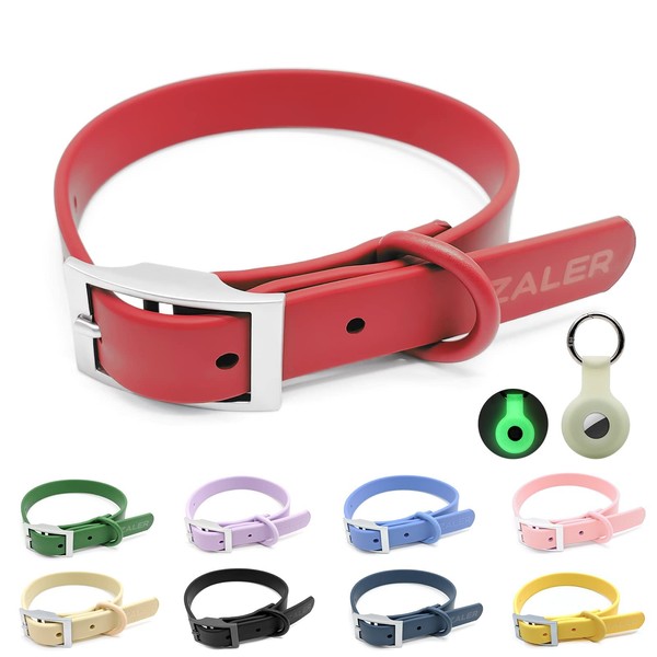 ZALER Waterproof Dog Collar, Adjustable Odor Proof Dog Collars Easy