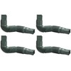 Flex-Drain 85011 Downspout Extension, Green (Four Pack)