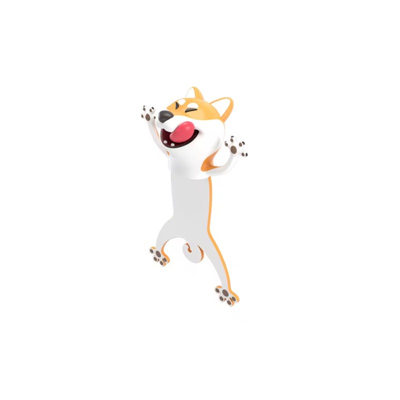 Cute Animal PVC Bookmark for Reading - Funny 3D Page