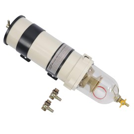 Filtro de combustible diesel mejorado, separador de agua marina, equivalente a 1000 a 1000 FH 180 GPH, con giro manual, repuesto para Honda CR-V 2000 