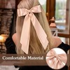 Hair Clip, 3Pcs Satin Bows for Hair Clips Hair Ribbon