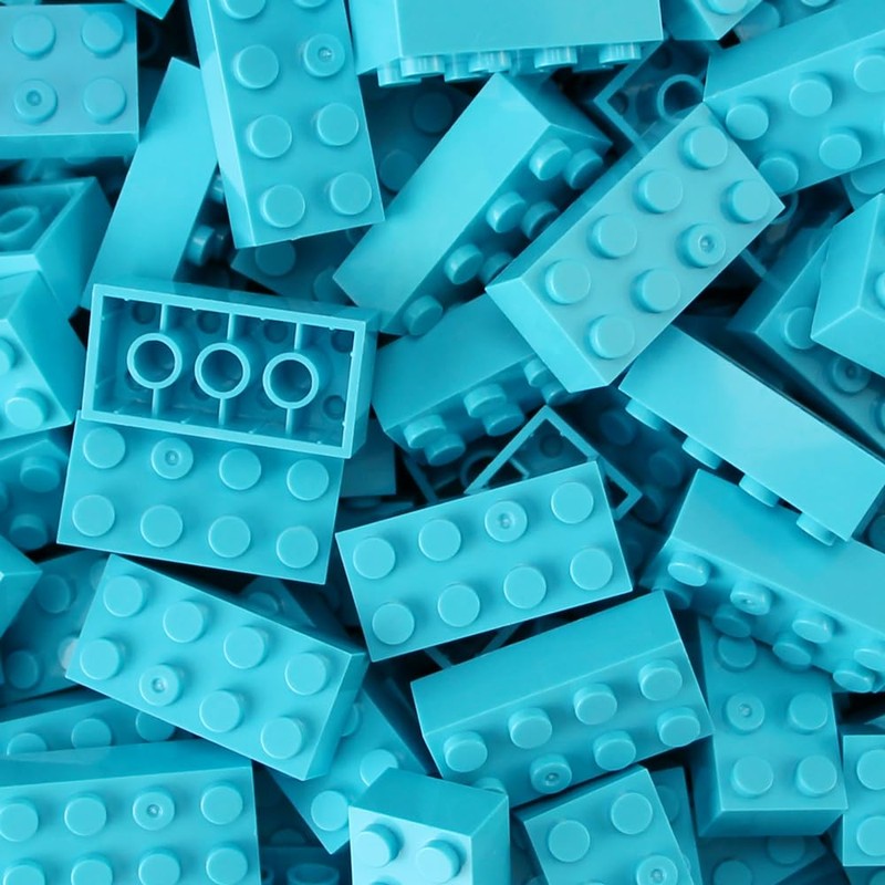 Feleph 2 x 4 Building Blocks, 320 Pieces, Classic Bricks