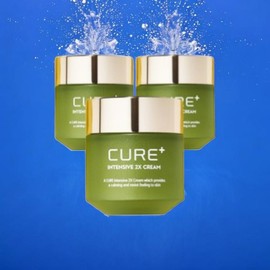 Premium Kim Jung Moon Aloe Cure Intensive 2X Cream, 50g, 3 pieces / 프리미엄 김정문알로에 큐어 인텐시브 2X 크림, 50g, 3개