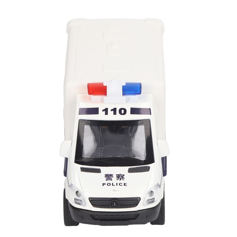 Kids Vehicle Toy 4 Door Opening Simulated Pull Back Alloy