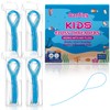 Preteen Kids Floss Threaders, Deep Clean Orthodontic Threader Floss for