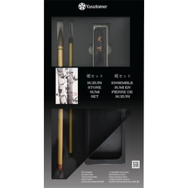 Yasutomo Suzuri Stone Sumi Set (SWS600)