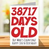 Stuff4 106th Birthday Card for Men Women Him Her -