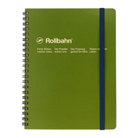 Delfonics Rollbahn Spiral Classic Notebooks: 6-1/2 in. x 8-1/2 in. (Blue) / A5 notebook