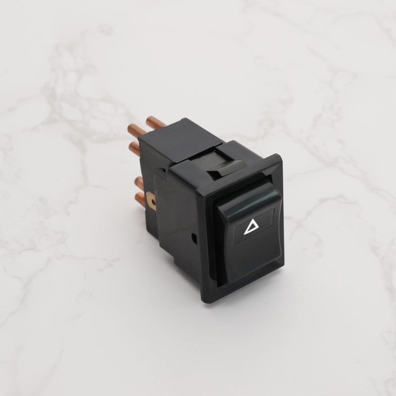 ECSiNG Hazard Light Switch Hazard Warning Lamp Switch YUF101490 7-pin