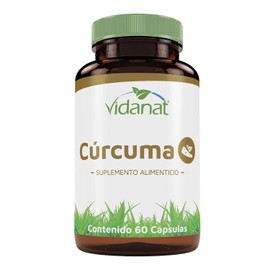 Vidanat Cúrcuma 500 mg 60 Cáps – Complemento Alimenticio Natural
