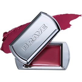 BRAYE- Bálsamo labial Lipsleek, rubor en crema monocromático, maquillaje facial 2 en 1, hidratante y modulable, vegano +