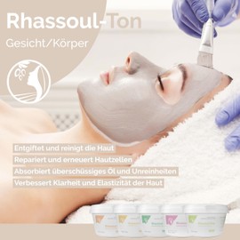 Fatima's Garden Ghassoul Clay - Natural Detox Clay for Skin & Hair, 150 g