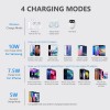 Yootech Wireless Charger,10W Max Fast Charging Pad Black/Black