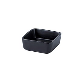 Black Ceramic Paper Clips Holder Push Pin Holder Square Paper Clip Dispenser Elegant Desk Organizer Accessories and Home School Office Supplies(Black)