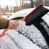 24 in Ice Scraper and Snow Brush Emergency Snow Shovel