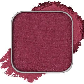 Magnetic Single Shimmer Eyeshadow with Metal Pan, Burgundy Eyeshadow Refill Pan for Summer, Pastel Shadow for DIYEmpty Magnetic Palette (Rose Romance)