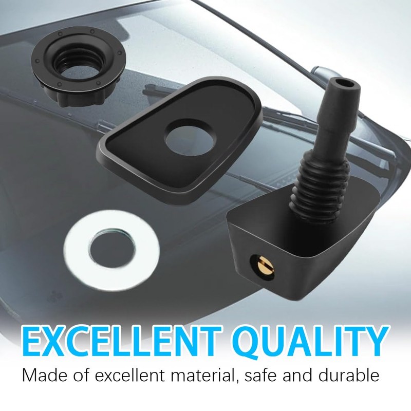 Mearo 2PCS Windshield Washer Nozzle, Windshield Sprayer Nozzle, Automotive Wiper