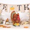 winemana Thanksgiving Turkey Decorations Indoor, Resin Turkey Figurines Table Decor