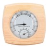 Wood Sauna Thermometer, Sauna Room Hygrometer Thermometer Digital Sauna Temperature