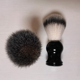 Shaving Brush,Resin Handle Shaving Brush for Men,Shave Brush for Wet Shave Using Shaving Cream & Soap,Shave Accessory for Safety Razor, Double Edge Razor, Straight Razor or Shaving Razor (nylon)