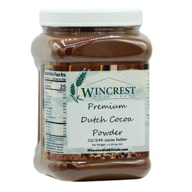 Premium High Fat Dutch Cocoa Powder - 2.5 Lb Tub