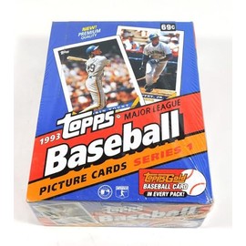 1993 Topps Baseball Series 1 Trading Card Box
