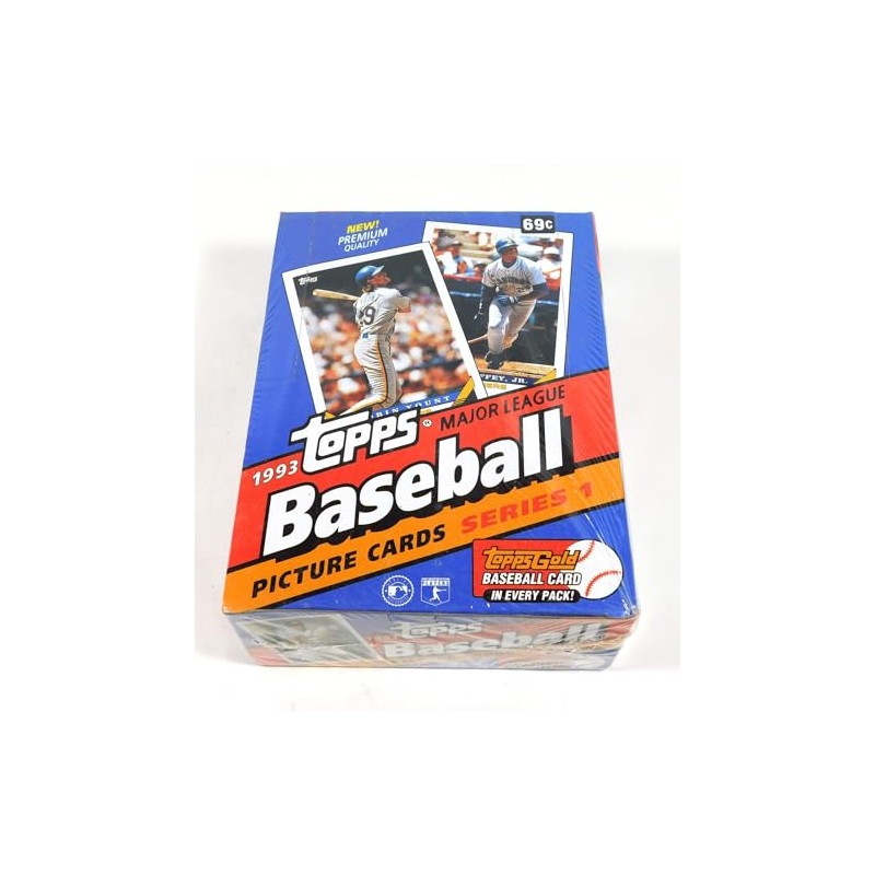 1993 Topps Baseball Series 1 Trading Card Box