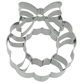 Birkmann 198975 Christmas Wreath Cookie Cutter, 7.5 cm, Stainless Steel, High Quality