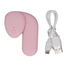 Electric Heated Ear Warmer Three Level Temperature Control Adjustable Angle USB Heated Earmuffs for Outdoor Work Pink