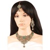 Touchstone Indian Jewelry Sets for Women Bollywood Wedding Bridal Necklace