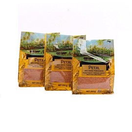 3 x 200 g Asli Petjel Peanut Sauce Sate Satay Saté Peanut Sauce Satee Dip Pamai Pai®