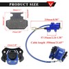 PRO BAT Rear Brake Master Cylinder Caliper With Brake Pad