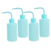Healeved 4Pcs Squeeze Rinse Bottle for Eyelash Extensions Salad Jam