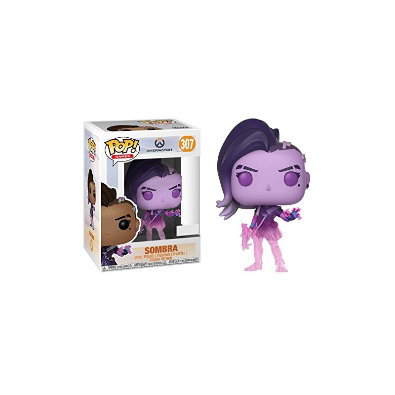 Pop Funko Games Overwatch Sombra #307 (Translúcido)