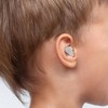 EarPlanes+ Invisible Airplane Travel Ear Protection Clear Low-Profile Design (Small,