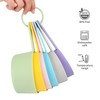 Smithcraft Measuring Cups Set 6, Colorful Plastic Measuring Cup Set,