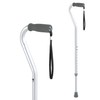 Carex Aluminum Offset Cane with Soft Cushioned Handle - Adjustable