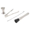 Bartender Kit Bar Tool Set Stainless Steel Cocktail Jigger Muddler