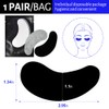 Lunamoon UV Eye Pads for Eyelash Extension, Double 2-in-1 Eyelash
