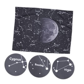 Zerodeko Star Map Tapestry Wall Hanging Wall Decor for Living Room Bedroom Apartment Creative Aesthetic Blanket for Home Decoration