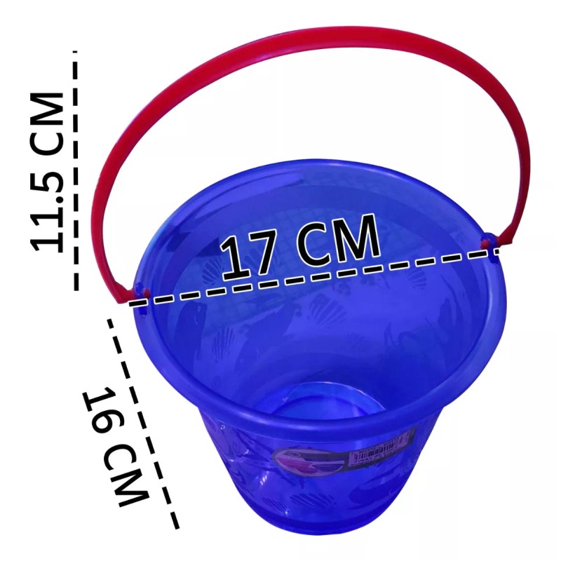 MDJ Kit Infantil Para Playa Cubeta Y Palitas