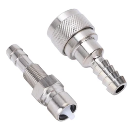 Outboard Fuel Connector, 2 Pcs Fuel Line Connector Male Female 3B2 70250 1 for Outboard 2 4 Stroke Engine 5HP to 90HP