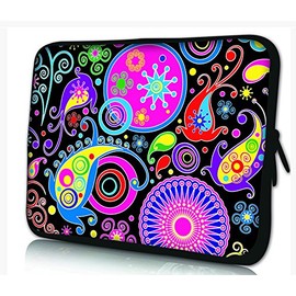 13"-13.3" inch Laptop Case Bag Pouch Protective Skin Cover Bag Water-resistant Neoprene Notebook Computer Pocket Tablet Briefcase Multi-Color by Funky Planet Bags Cases (Painting)