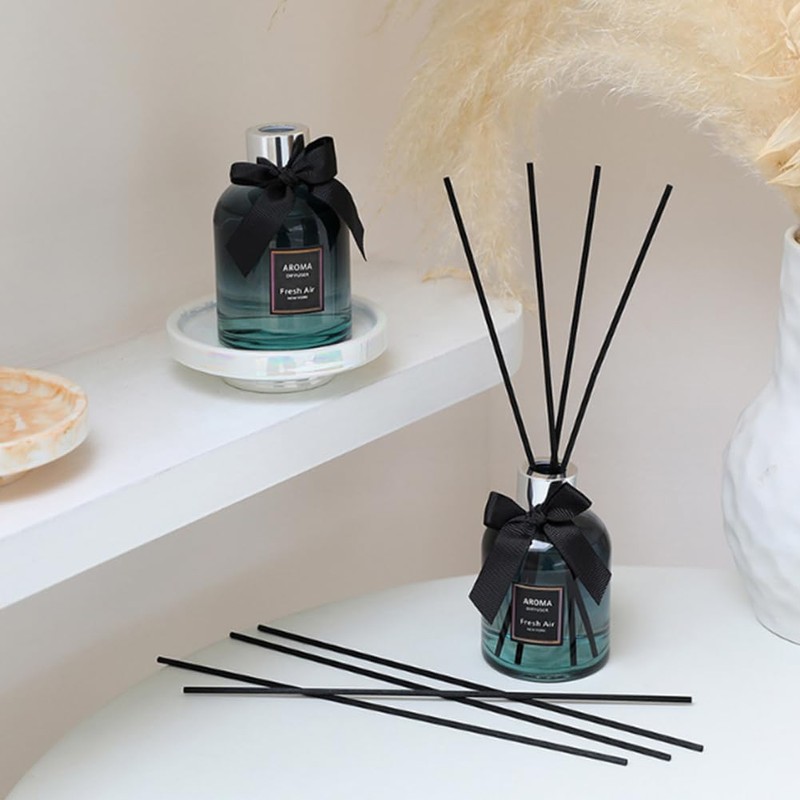 TUPANDY 150ml/5oz Fragrance Glass Diffuser Bottle Empty Diffuser Bottle Diffuser